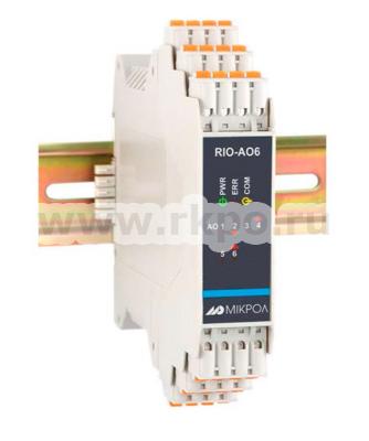 Модуль аналогового вывода RIO-AO6 - фото